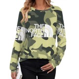 1 Piece Custom Casual Digital Printing Long Sleeve Sweathshirt