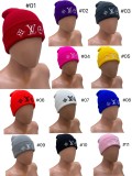 Embroidered Knitted Cap