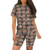 1 Piece Custom Casual Digital Printing Short Set
