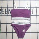 Summer Beach Padded Printed Straps 2 Piece Swimsuits