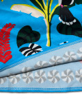 Casual Tropical Plant Print Retro Long Skirt
