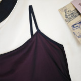 Maxi Bodycon Cami Dress Mesh Spaghetti Strap Sexy Party Night Slip Dress