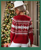 Funny Christmas Sweaters Pullover Holiday Party Long Sleeve Knit Sweater