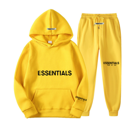 High Quality Cotton Print Long Sleeve Hoodie Sweatsuit Sweatpant Two Piece