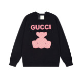 Milk Fiber Long Sleeve Round Neck Printed Sweatshirt
