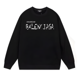 Milk Fiber Long Sleeve Round Neck Printed Sweatshirt