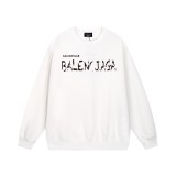 Milk Fiber Long Sleeve Round Neck Printed Sweatshirt