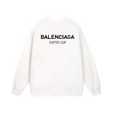 Milk Fiber Long Sleeve Round Neck Printed Sweatshirt