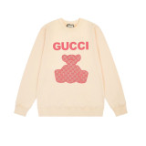 Milk Fiber Long Sleeve Round Neck Printed Sweatshirt