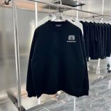 Milk Fiber Long Sleeve Round Neck Printed Sweatshirt