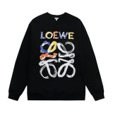 Milk Fiber Long Sleeve Round Neck Printed Sweatshirt