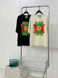 Cotton Short Sleeve Round Neck Printed T-shirt