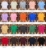 Cotton Short Sleeve Round Neck Printed T-shirt