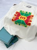 Cotton Short Sleeve Round Neck Printed T-shirt