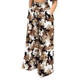 Casual Printed Afro Pants