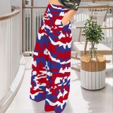 Casual Printed Afro Pants