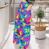 Casual Printed Afro Pants