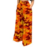 Casual Printed Afro Pants