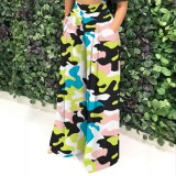Casual Printed Afro Pants