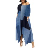 1 Piece Custom Casual Digital Printing Maxi Dresses