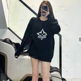 Crew Neck Long Sleeve Pullover Sweater