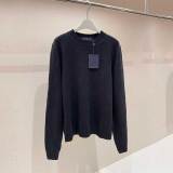 All-over Embroidered Wool Sweater