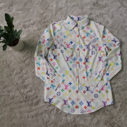 Casual Printed Long Sleeve Lapel Shirt