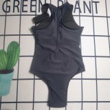 Summer Beach Padded Printed Sleeveless One Piece Swimsuits