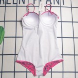 Summer Beach Padded Printed Straps One Piece Swimsuits