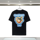 Cotton Short Sleeve Round Neck Printed T-shirt