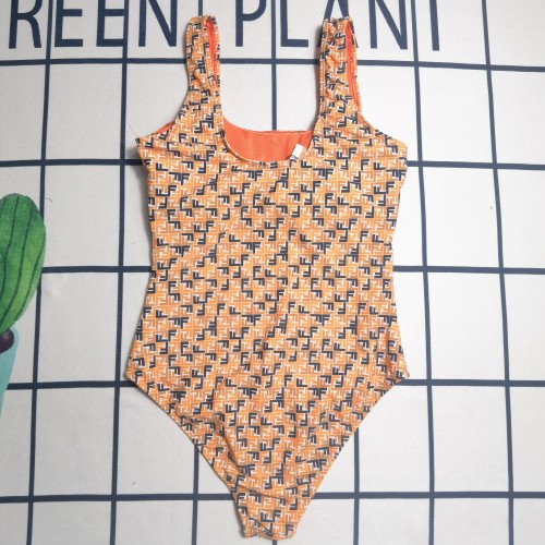 Summer Beach Padded Printed Sleeveless One Piece Swimsuits
