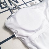 Summer Beach Padded Printed Straps One Piece Swimwears