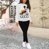 1 Piece Custom Casual Digital Printing Pant Set