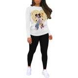 1 Piece Custom Casual Digital Printing Pant Set