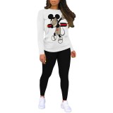 1 Piece Custom Casual Digital Printing Pant Set