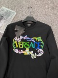 Autumn/Spring Cotton Long Sleeve Printed O Neck Pullover Sweatshirt