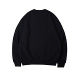 Autumn/Spring Cotton Long Sleeve Printed O Neck Pullover Sweatshirt