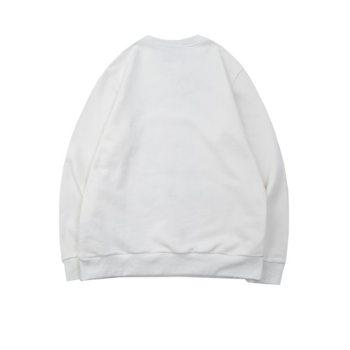 Autumn/Spring Cotton Long Sleeve Printed O Neck Pullover Sweatshirt