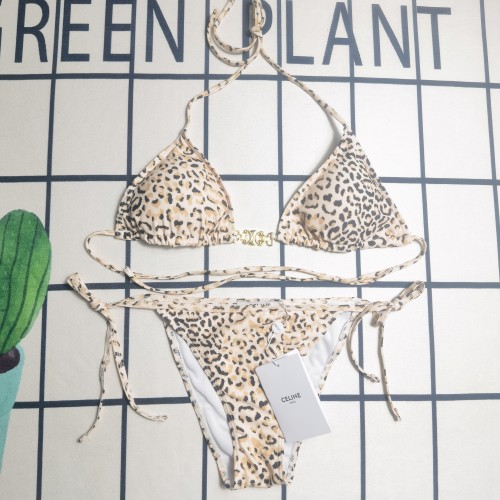 Summber Beach Padded Printed Halter Two Piece Bikini Set