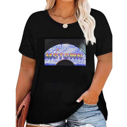 1 Piece Custom Black Casual Short Sleeve Print T-shirt