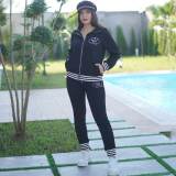 Autumn/winter Embroidery Fashion Thread Sportswear Suit