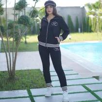 Autumn/winter Embroidery Fashion Thread Sportswear Suit