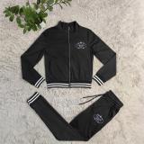 Autumn/winter Embroidery Fashion Thread Sportswear Suit