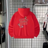 Autumn/Spring Cotton Long Sleeve Printed Hoodie Sweatshirt