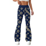 1 Piece Custom Casual Digital Printing Long Pant