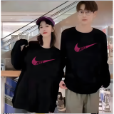 Autumn/Spring Cotton Long Sleeve Printed O Neck Pullover Sweatshirt