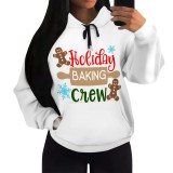 1 Piece Custom Casual Print Long Sleeve Hoodie Sweatshirts
