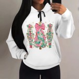 1 Piece Custom Casual Print Long Sleeve Hoodie Sweatshirts