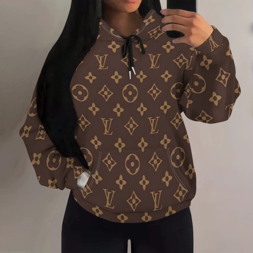 1 Piece Custom Casual Print Long Sleeve Hoodie Sweatshirts
