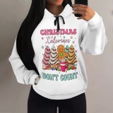 1 Piece Custom Casual Print Long Sleeve Hoodie Sweatshirts
